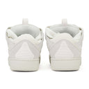 WHITE/WHITE CURB SNEAKERS