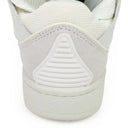 WHITE/WHITE CURB SNEAKERS