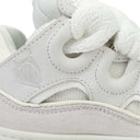 WHITE/WHITE CURB SNEAKERS