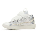 SILVER CURB SNEAKERS