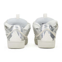 SILVER CURB SNEAKERS