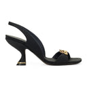 BLACK RITA 80 SANDALS PUMPS
