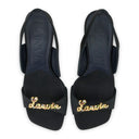 BLACK RITA 80 SANDALS PUMPS