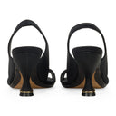 BLACK RITA 80 SANDALS PUMPS