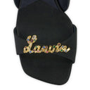 BLACK RITA 80 SANDALS PUMPS