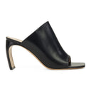 BLACK BANANA 80MM MULES HEELS