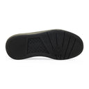 BLACK TENNIS LOW TOP SNEAKERS