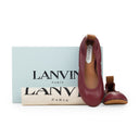 BROWN BALLERINA FLATS