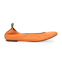 ORANGE BALLERINA FLATS