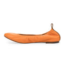 ORANGE BALLERINA FLATS