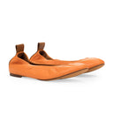 ORANGE BALLERINA FLATS