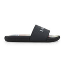 BLACK/MULTICOLOR ARPEGE SLIDES