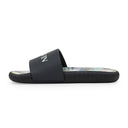 BLACK/MULTICOLOR ARPEGE SLIDES