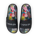 BLACK/MULTICOLOR ARPEGE SLIDES