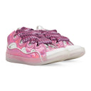 PINK/WHITE BASKETS CURB SNEAKERS