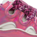 PINK/WHITE BASKETS CURB SNEAKERS