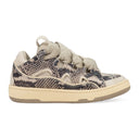 BEIGE CURB SNEAKERS