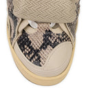 BEIGE CURB SNEAKERS