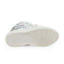 SILVER CURB A EFFET METALLIQUE SNEAKERS