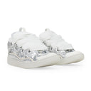 SILVER CURB A EFFET METALLIQUE SNEAKERS