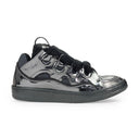 SILVER CURB SNEAKERS