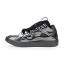 SILVER CURB SNEAKERS