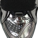 SILVER CURB SNEAKERS