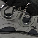 SILVER CURB SNEAKERS
