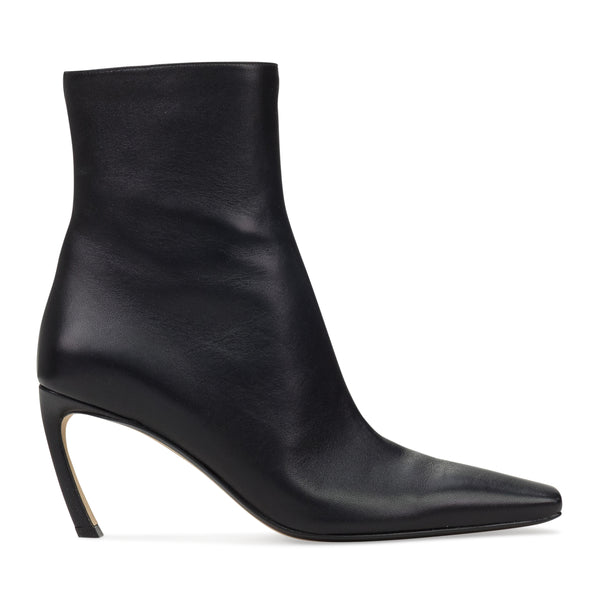BLACK SWING 75MM ANKLE BOOTS
