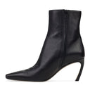 BLACK SWING 75MM ANKLE BOOTS