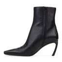 BLACK SWING 75MM ANKLE BOOTS