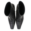 BLACK SWING 75MM ANKLE BOOTS