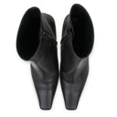 BLACK SWING 75MM ANKLE BOOTS