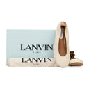 BEIGE BALLERINA FLATS