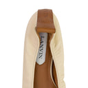 BEIGE BALLERINA FLATS
