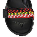 BLACK X SUICOKE WAVE CURB SANDALS
