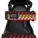 BLACK X SUICOKE WAVE CURB SANDALS