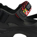BLACK X SUICOKE WAVE CURB SANDALS