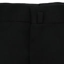 BLACK STRAIGHT LEG TROUSERS