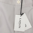 GRAY BIKER TROUSERS