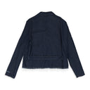 BLUE PATCH POCKET DENIM JACKET