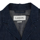 BLUE PATCH POCKET DENIM JACKET