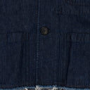 BLUE PATCH POCKET DENIM JACKET