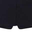 BLUE SINGLE BREASTED FLAP POCKETS JACKET BLAZER