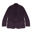 BLACK PADDED SINGLE BREAST JACKET
