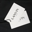 BLACK STRAIGHT TAILORED CIGARETTE PANTS