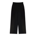 BLACK CIGARETTE STRAIGHT-FIT PANT