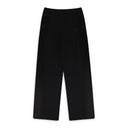 BLACK CIGARETTE STRAIGHT-FIT PANT