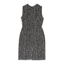BLACK/MULTICOLOR MIDI FORMAL DRESS