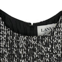 BLACK/MULTICOLOR MIDI FORMAL DRESS